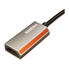 Переходник с оплёткой CABLETIME DisplayPort 1.4 — HDMI 2.1 (15 см) - фото 3